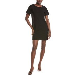 Eileen Fisher Womens Petite Jewel Neck T-Shirt Dress Small